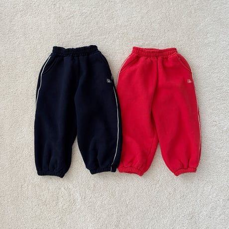 fromi/53. Preppy Half-Zip Set S-XL