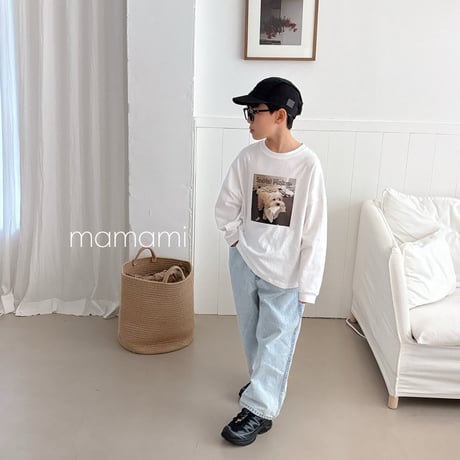 mamami/7. snow may T-shirt XS-XL