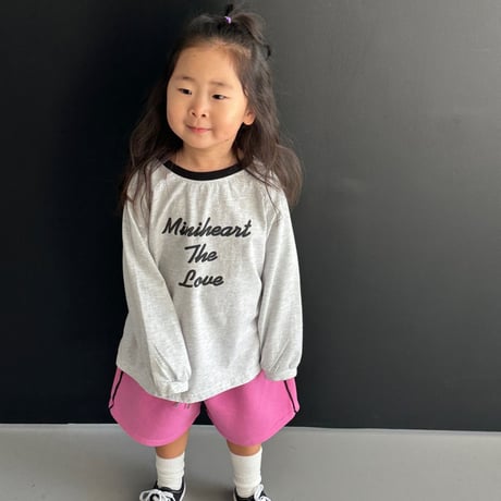 foov/31. mini heart two color T-shirt S-XL