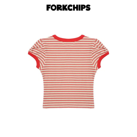 forkchips/49. lucky tie T-shirt M-XL