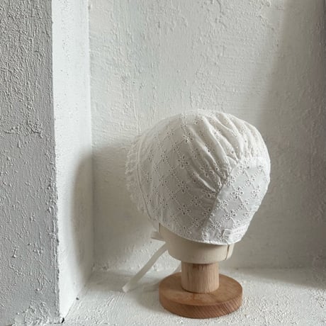 monbebe/35. bebe lace bonnet FREE(0-12M)
