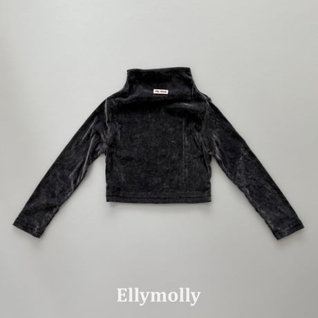 ellymolly/74. velvet mesh half pollar 13-15