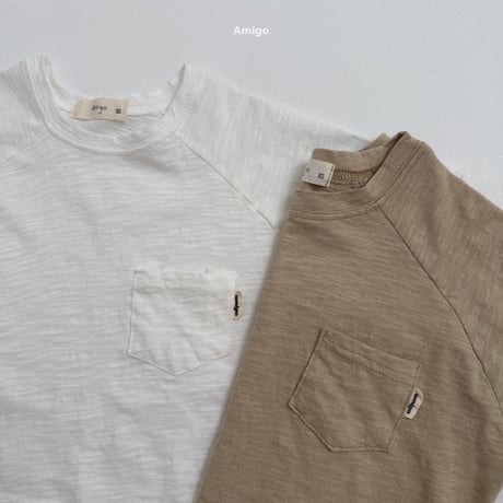 amigo/36. pocket raglan T-shirt XS-XL