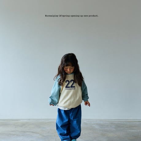 normalplay/14. 22 hood T-shirt 12M-XL