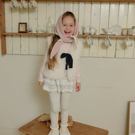 melikey/7. pompom sha fril T-shirt XS-XL