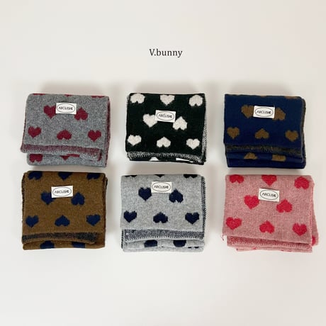 vbunny/67. heart muffler FREE
