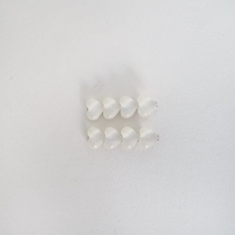 zanclover/50. glossy heart sissor pin FREE(2P_1SET)