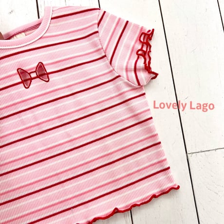 lago/4. punching ribbon T-shirt S-JS