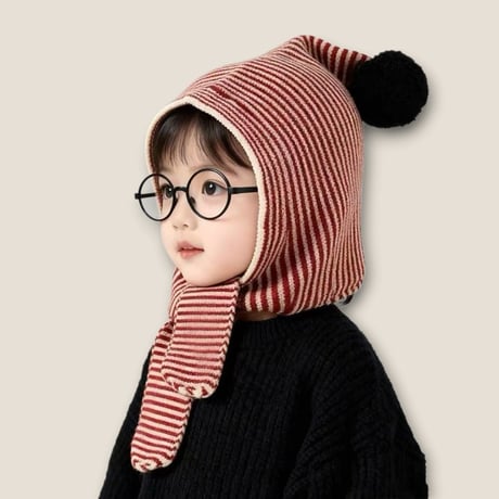 dudie/60. ball st knit hat FREE(48CM-54CM)