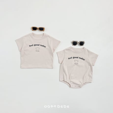 oottbebe/24. good day ( kids ) T-shirt XS(1-2Y)-XL(6-7Y)