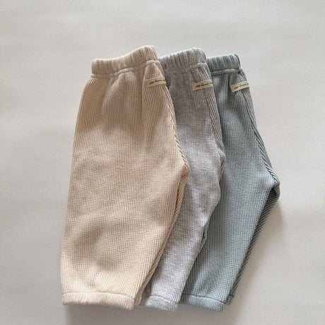 aosta/36. Waffle Pants S-2XL