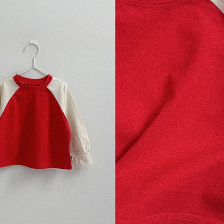 minirobe/44. Cozy Raglan Tee  S-XL