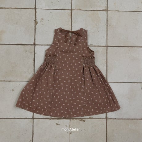 monatelier/11. flower one-piece S-2XL