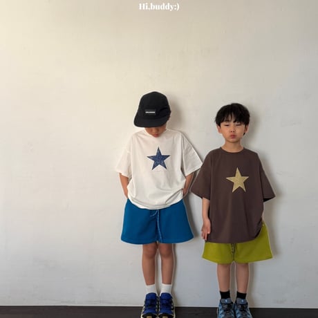 hibuddy/19. star T-shirt S-XL