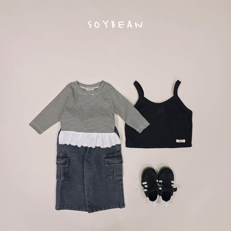 soybean/77. dangara fril T-shirt JS-JM