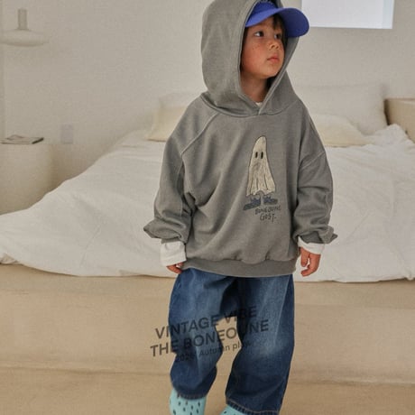 boneoune/90. ghost hood T-shirt JS-JL