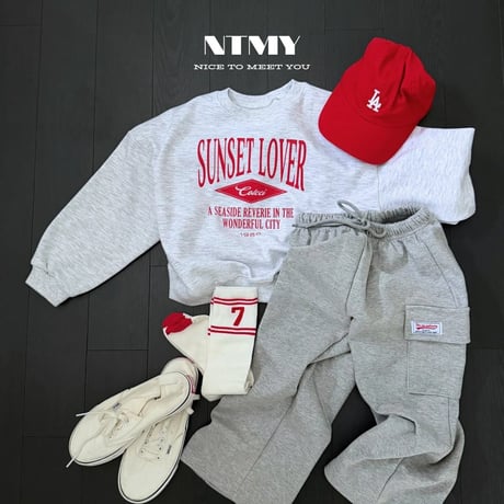 nicetomeetyou/46. sunset man-to-man JS-JL