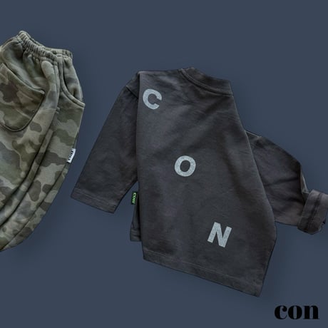 con/26. corn logo T-shirt XXS-M