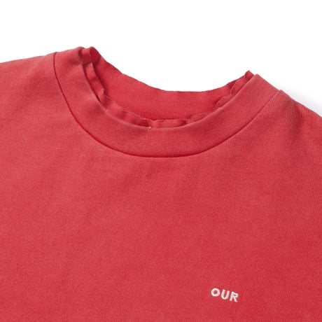 our/15. waffle rayerd T-shirt S-XL