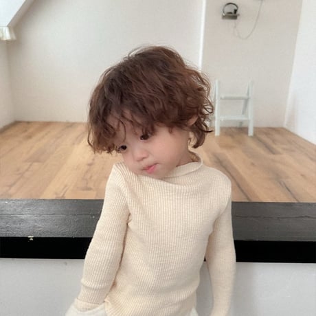 digreen/31. Taupe Turtle-neck Tee S-2XL