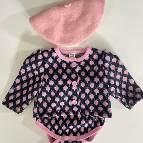 jeayabebe/8. strawberry Se T-shirt S(3-6)-M(6-12)