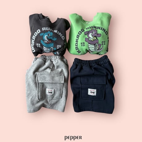 pepper/1. crocodile man-to-man XS-XL