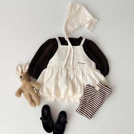 onu/39. overalls bullon one-piece BABY(12M)-XL(6-7Y)