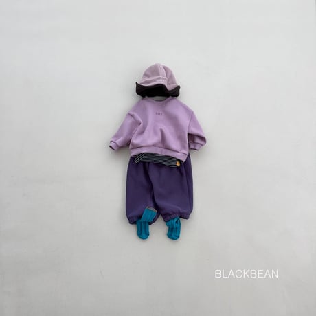 blackbean/32. penut man-to-man S-XL