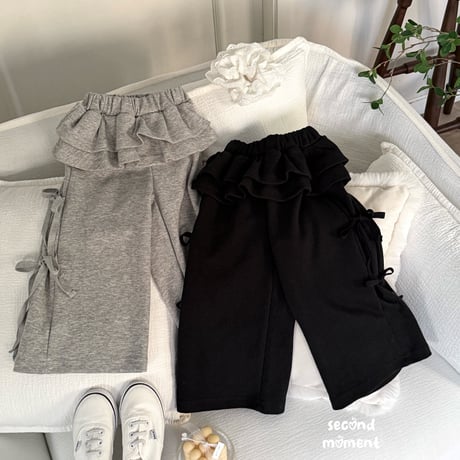 secondmoment/7. two two ribbon pants S-XL