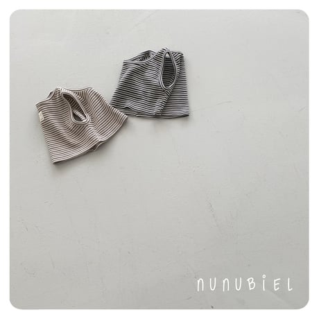 nunubiel/51. stripe vest XS-XL