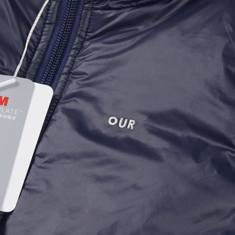 our/81. light padding vest S-XL
