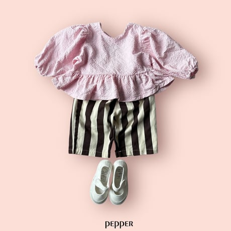 pepper/23. candy puff blouse XS-XL
