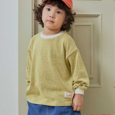 tinyhiker/21. sunny side stripe T-shirt XS-XL