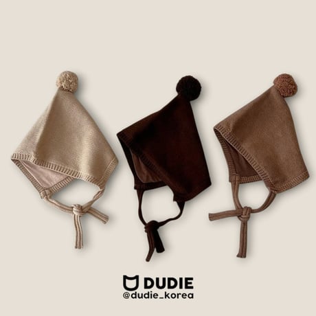 dudie/124. fairy knit hat FREE(44-48CM)