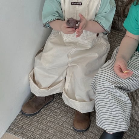 plain/13. baslack overalls XS-M