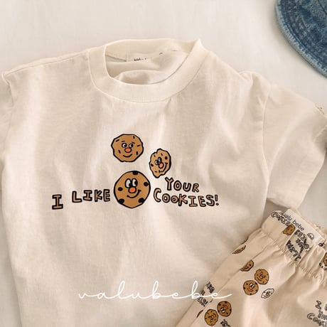 valubebe/61. cookie single T-shirt 6M-S