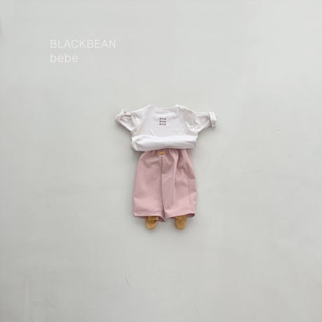 blackbean/23. shine bebe T-shirt S-M
