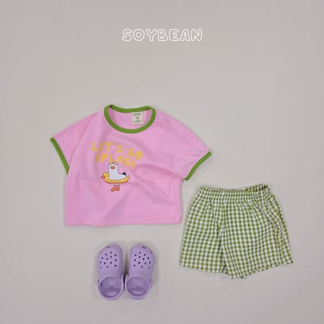 soybean/54. plan ) duck friends ( updown set XS-XL