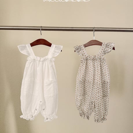 valubebe/94. fril wing overalls suit 6M-18M
