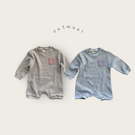 oatmeal/34. bebe waffle suit S-M