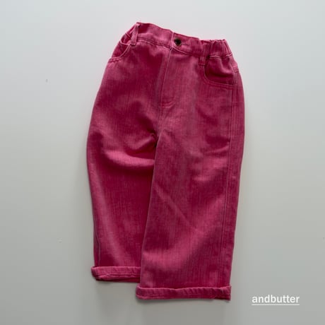 andbutter/26. Slub Cotton Pants JS-JM