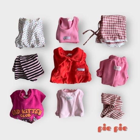 pie/14. lilly check half pants XS-XL