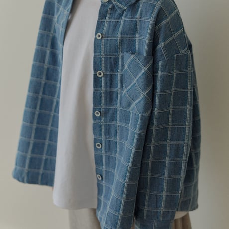 heydo/84. check NB denim JS-JL