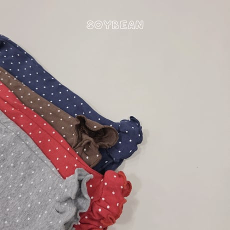 soybean/8. plan ) coco dot updown set XS-XL