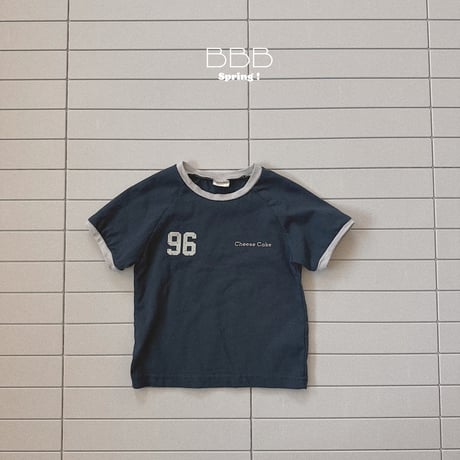 bellabambina/93. bebe two color half t T-shirt 12M-S