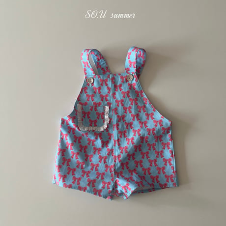 sou/2. ribbon overalls suit 12M-M