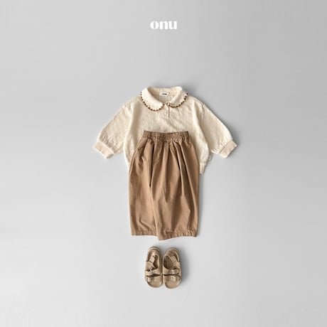 onu/30. twil pleated pants XS-XL