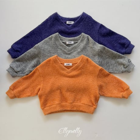 ellymolly/109. cargo brush V neck  13-19