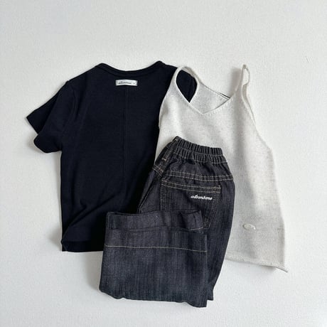 atomeme/19. Linen Knit Sleeveless S-XL