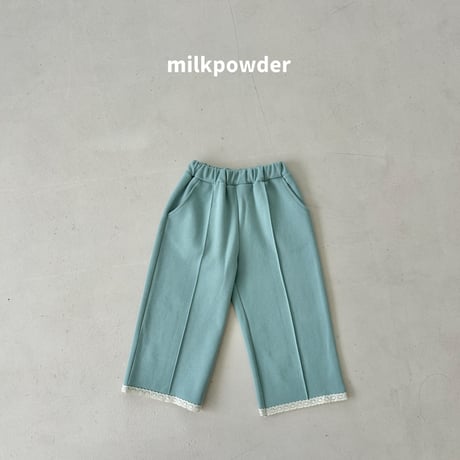 milkpowder/51. pin tuck pants 5-11